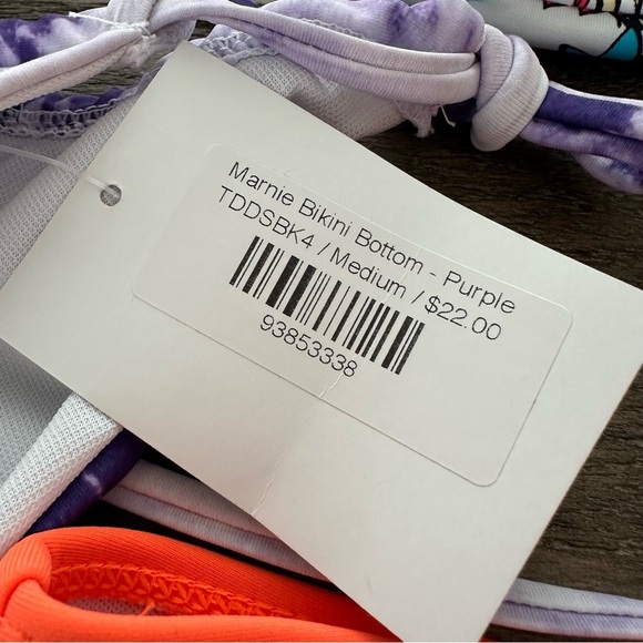 NWT Ever Row Boutique Size Medium Bikini Swim Bottoms Bundle of 6 Swimwear New - Picture 4 of 5